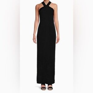 RTA Phoebe Cutout Column Gown